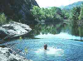 Researching the natural water cycle in the Santa Ynez River.