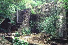 Stone water storage cistern.
